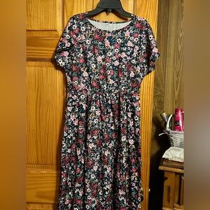 Floral Print Dress